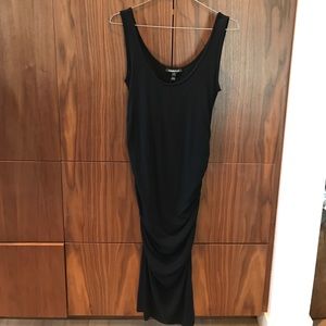 Isabella Oliver Black Maternity Tank Dress